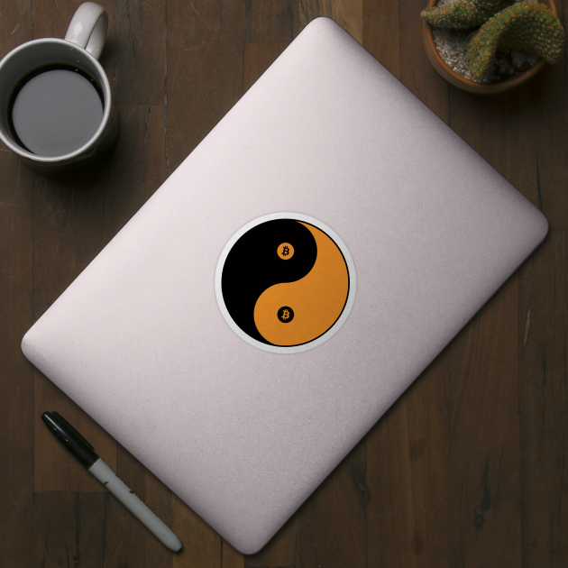 Bitcoin Yin Yang by phneep